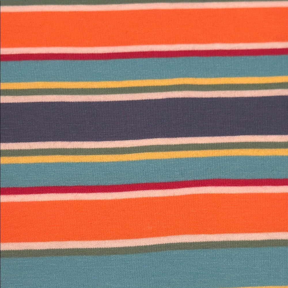NWT Polo by Ralph Lauren boys Blue and Orange Striped Short Sleeve Tee - Picture 5 of 7